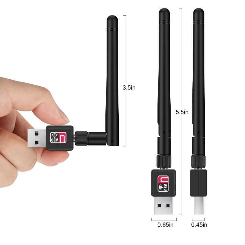 Haz clic para ver más imágenes USB-WIFI-150MBPS