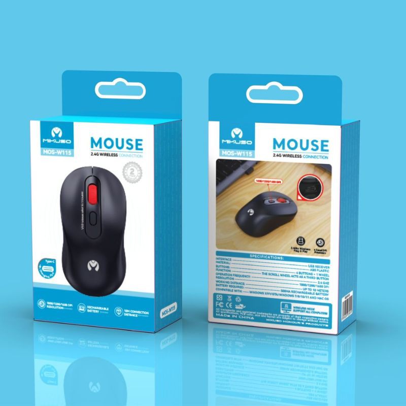 Haz clic para ver más imágenes MOU-W115