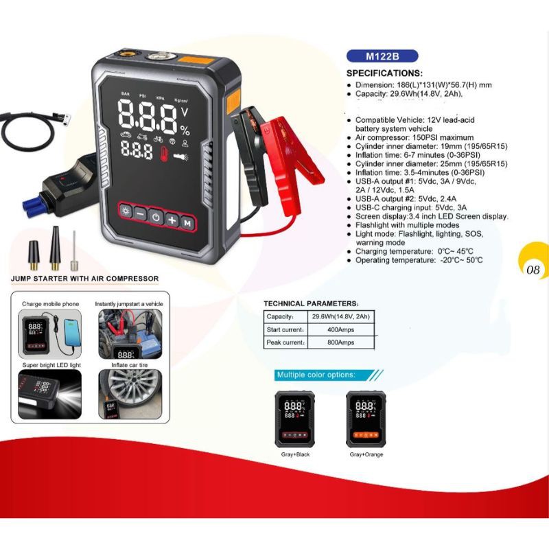 Haz clic para ver más imágenes BAT-M122