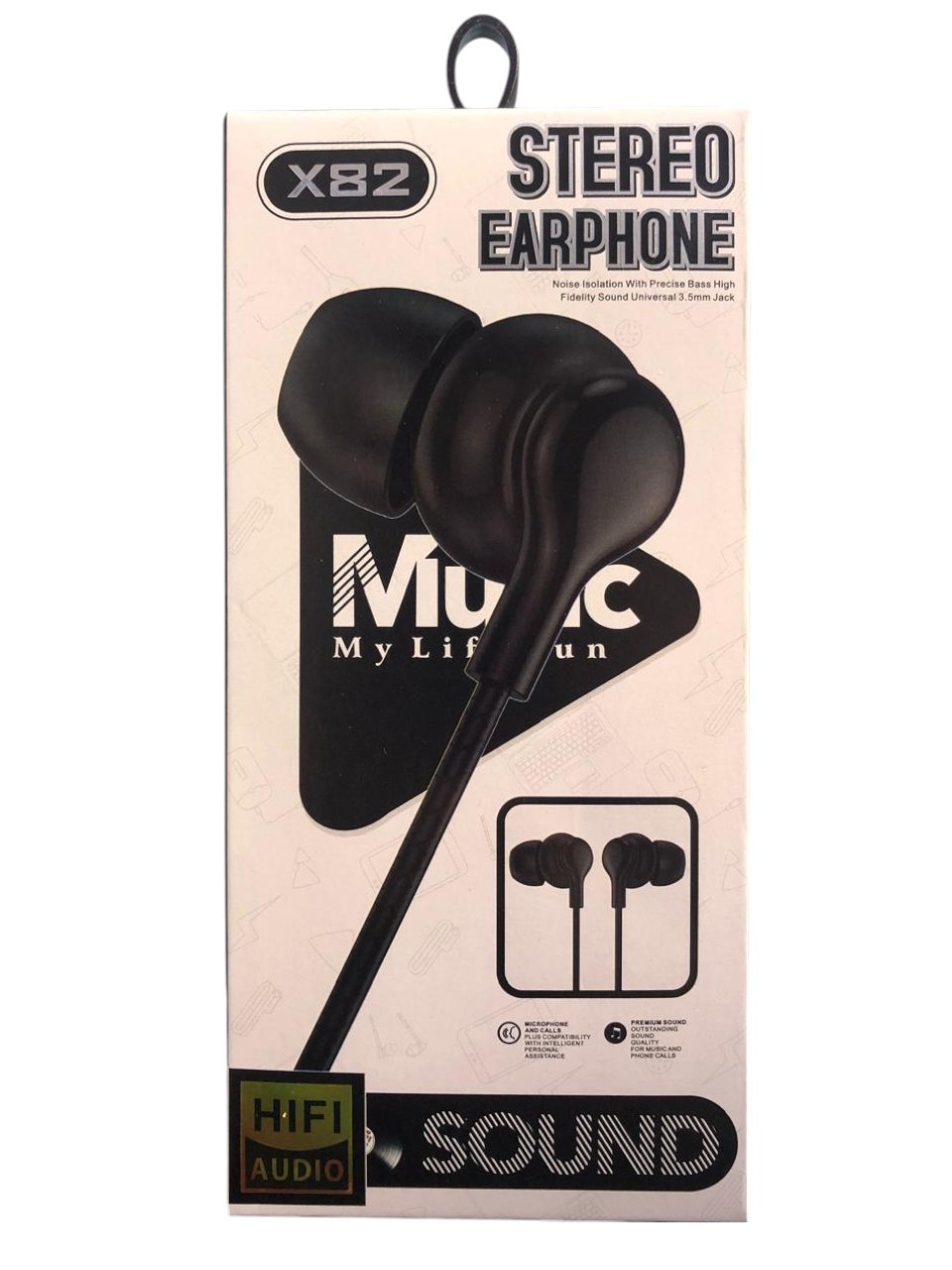 Haz clic para ver más imágenes AUDIFONO X82